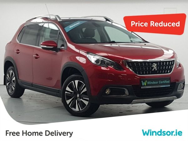 Peugeot 2008 Estate, Petrol, 2017, Red