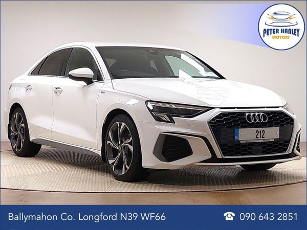 Audi A3 Saloon, Petrol, 2021, White