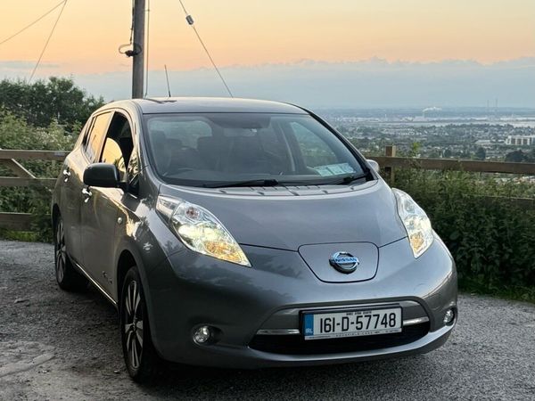 Nissan Leaf Hatchback, Electric, 2016, Grey
