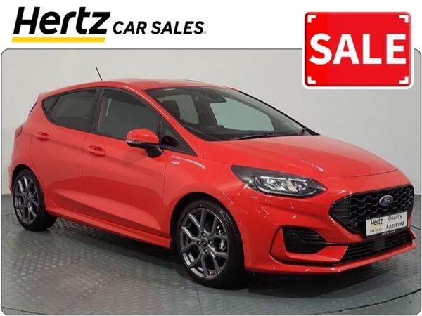 Ford Fiesta Hatchback, Petrol, 2023, Red