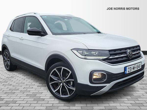 Volkswagen T-Cross SUV, Petrol, 2023, White