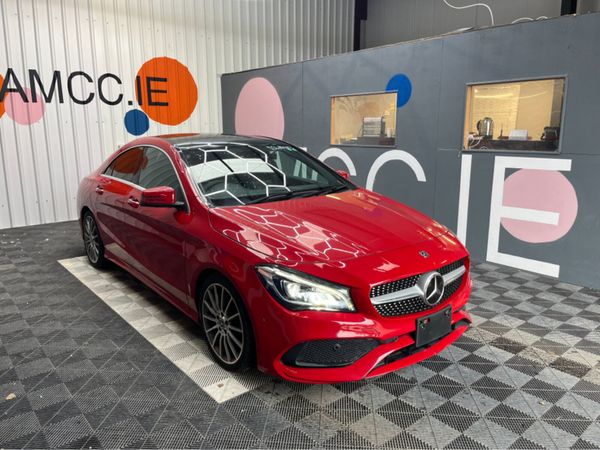 Mercedes-Benz CLA Saloon, Petrol, 2017, Red