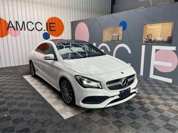 Mercedes-Benz CLA Saloon, Petrol, 2018, White