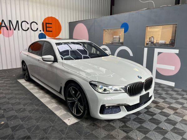 BMW 7-Series Saloon, Petrol Hybrid, 2016, White
