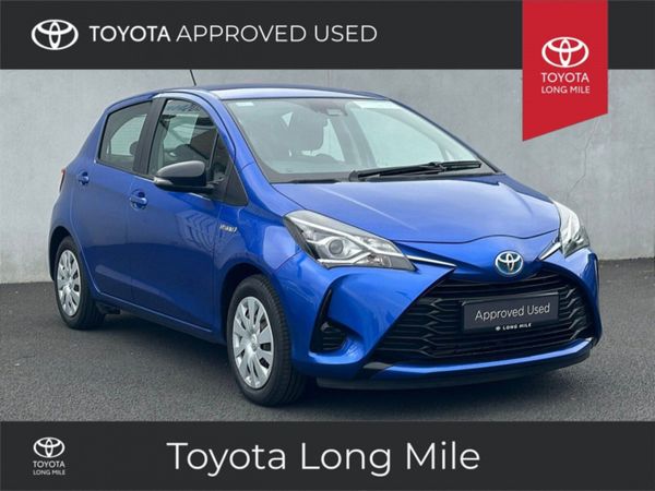 Toyota Yaris Hatchback, Petrol Hybrid, 2018, Blue