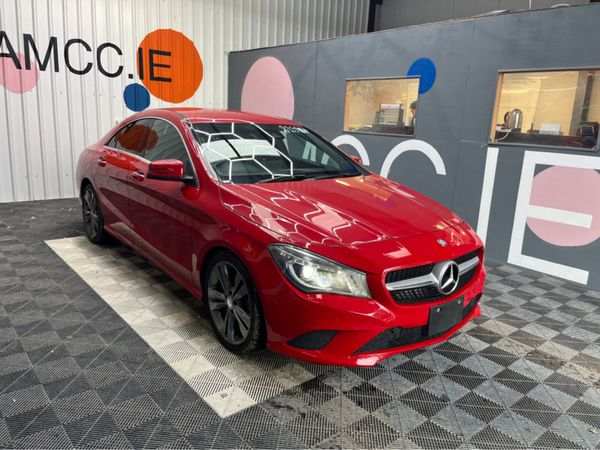Mercedes-Benz CLA Saloon, Petrol, 2015, Red