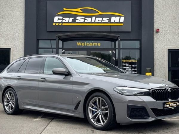BMW 5-Series Estate, Diesel, 2021, Grey