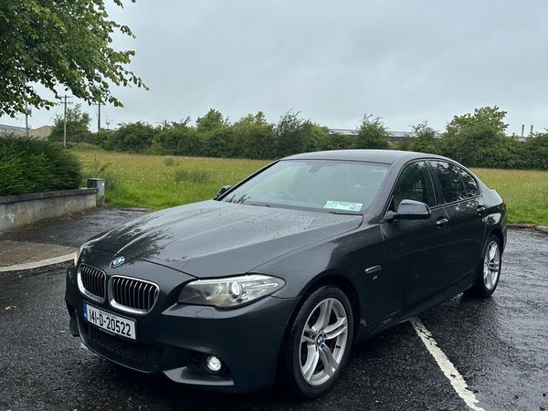 BMW 5-Series Saloon, Diesel, 2014, Grey