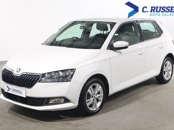 Skoda Fabia , Petrol, 2020, White