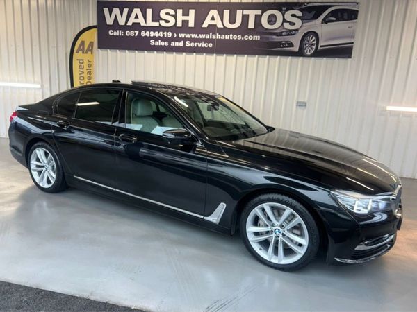 BMW 7-Series Saloon, Diesel, 2017, Black