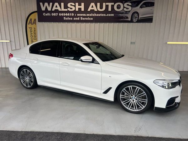 BMW 5-Series Saloon, Diesel, 2020, White