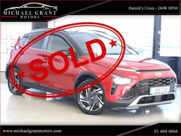 Hyundai Bayon Hatchback, Petrol, 2022, Red