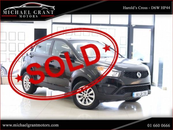 SsangYong Korando SUV, Diesel, 2014, Black