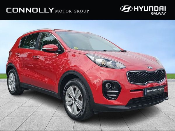 Kia Sportage SUV, Diesel, 2018, Red