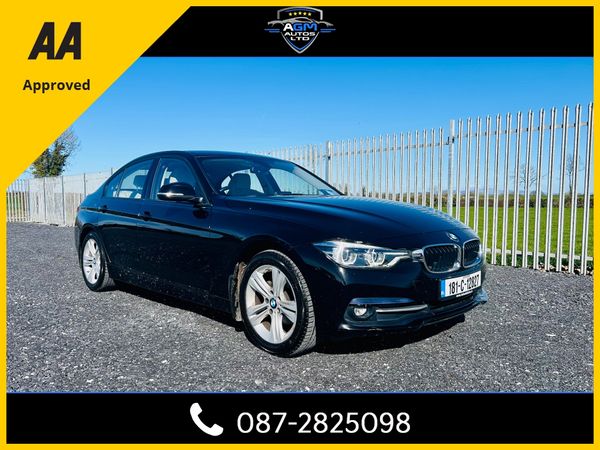 BMW 3-Series Saloon, Diesel, 2018, Black