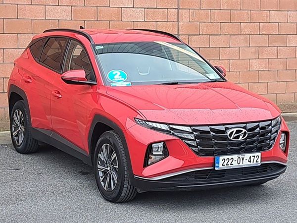 Hyundai Tucson SUV, Petrol Hybrid, 2022, Red