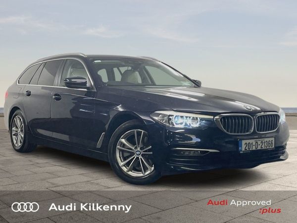 BMW 5-Series Estate, Diesel, 2020, Blue