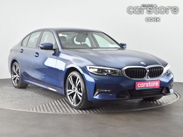 BMW 3-Series Saloon, Diesel Plug-in Hybrid, 2022, Blue