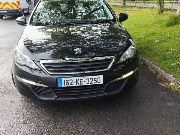 Peugeot 308 Hatchback, Diesel, 2016, Black