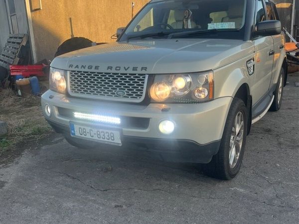 Land Rover Range Rover Sport SUV, Diesel, 2008, Gold