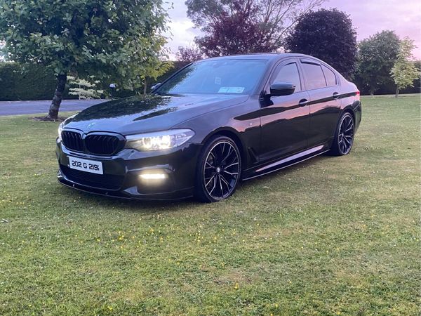 BMW 5-Series Saloon, Diesel, 2020, Black