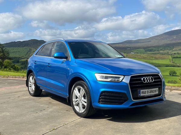 Audi Q3 SUV, Diesel, 2015, Blue