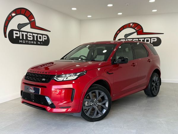 Land Rover Discovery SUV, Diesel Hybrid, 2021, Red