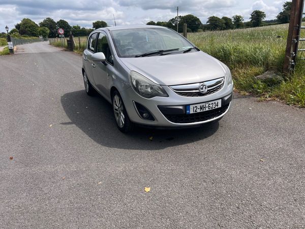Vauxhall Corsa Hatchback, Petrol, 2012, Silver
