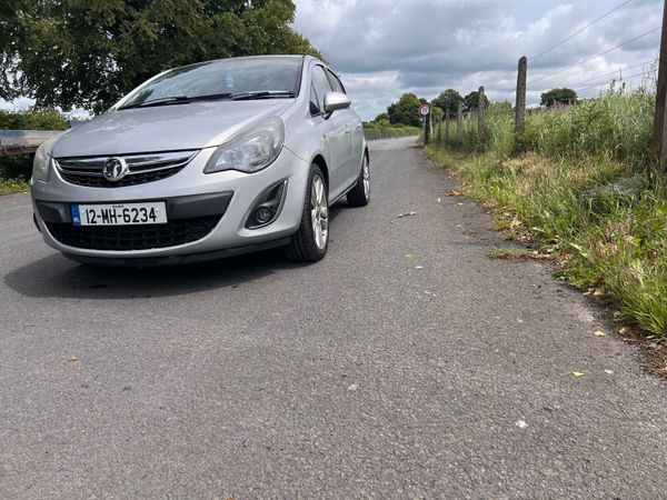 Vauxhall Corsa Hatchback, Petrol, 2012, Silver