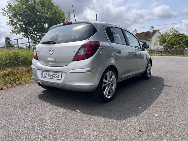 Vauxhall Corsa Hatchback, Petrol, 2012, Silver