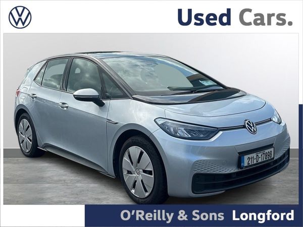 Volkswagen ID.3 Hatchback, Electric, 2021, Grey