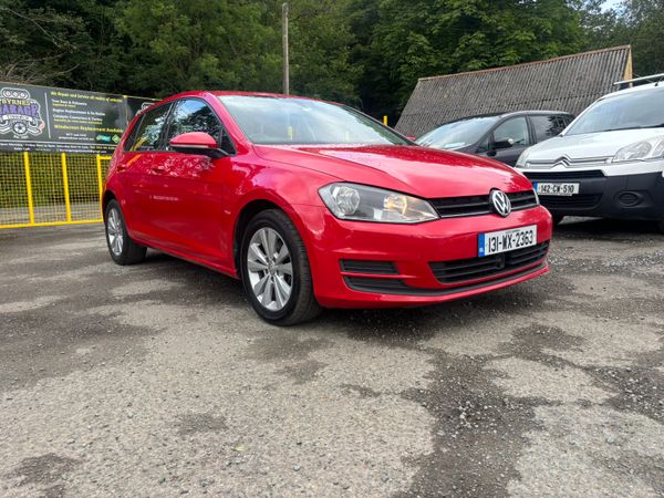 Volkswagen Golf Hatchback, Diesel, 2013, Red