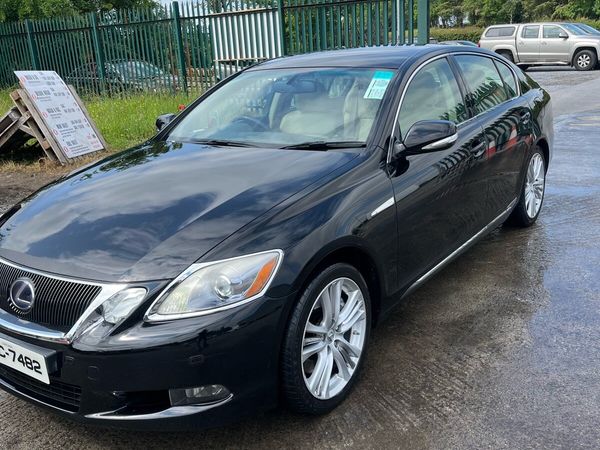 Lexus GS Saloon, Petrol Hybrid, 2009, Black