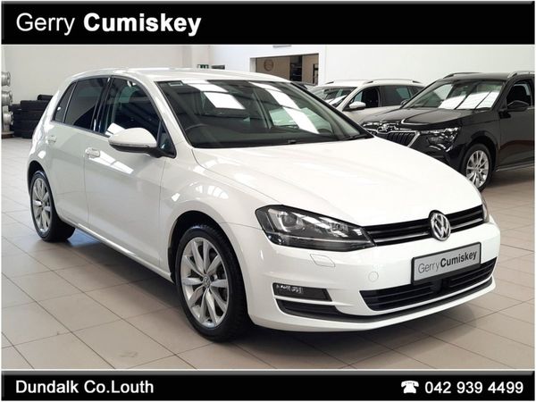 Volkswagen Golf Hatchback, Petrol, 2017, White