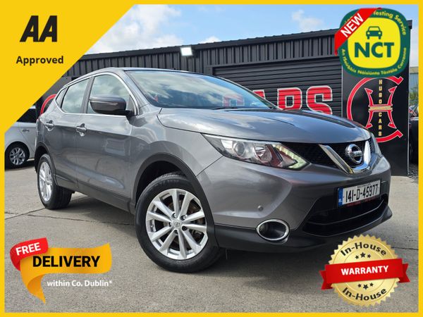 Nissan Qashqai Hatchback, Petrol, 2014, Grey
