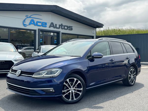 Volkswagen Golf Estate, Diesel, 2019, Blue