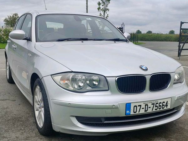 BMW 1-Series Hatchback, Diesel, 2007, Silver