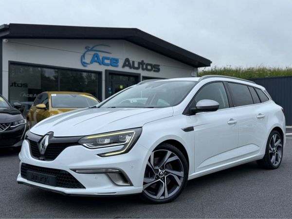 Renault Megane Estate, Petrol, 2018, White