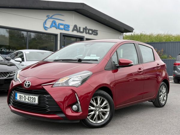 Toyota Yaris Hatchback, Petrol, 2018, Red