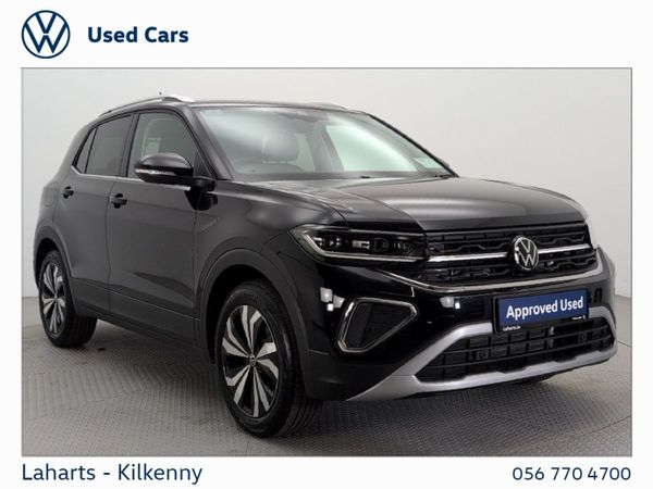 Volkswagen T-Cross SUV, Petrol, 2025, Black