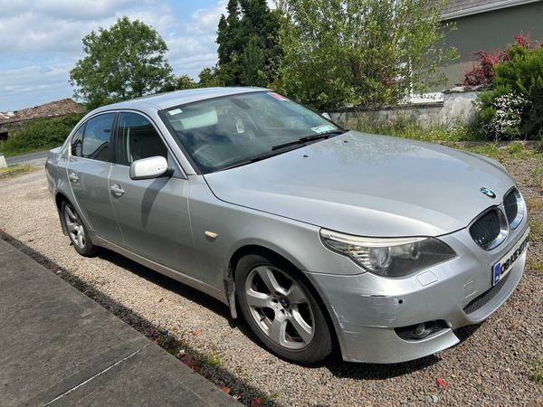 BMW 5-Series Saloon, Diesel, 2008, Silver