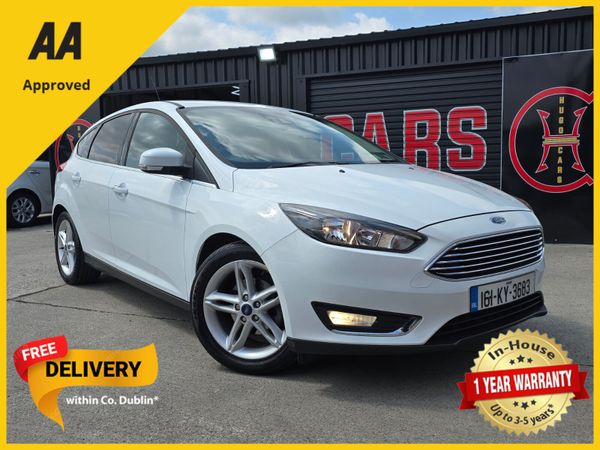 Ford Focus Hatchback, Petrol, 2016, White