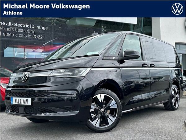 Volkswagen Multivan MPV, Petrol Plug-in Hybrid, 2023, Black