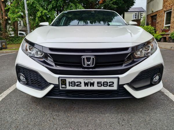Honda Civic Hatchback, Petrol, 2019, White