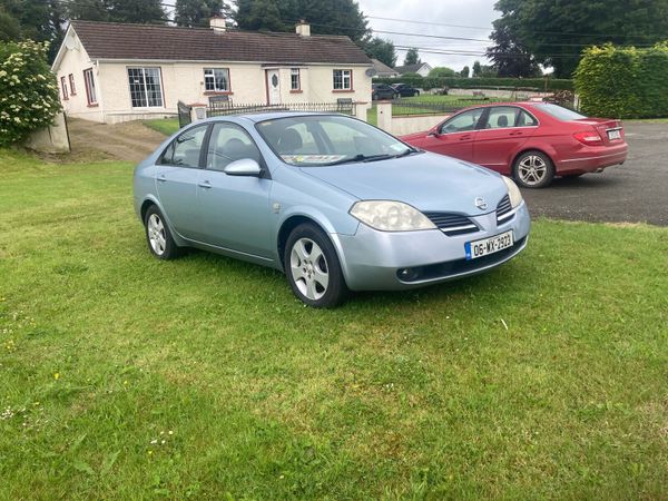 Nissan Primera Saloon, Petrol, 2006, Blue