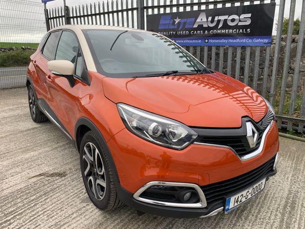 Renault Captur Hatchback, Petrol, 2014, Orange
