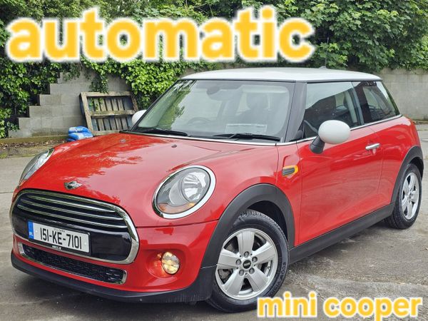 Mini Cooper Hatchback, Petrol, 2015, Red