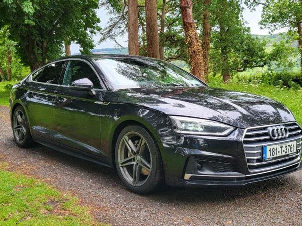 Audi A5 Hatchback, Diesel, 2018, Black