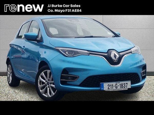 Renault Zoe Hatchback, Electric, 2021, Blue