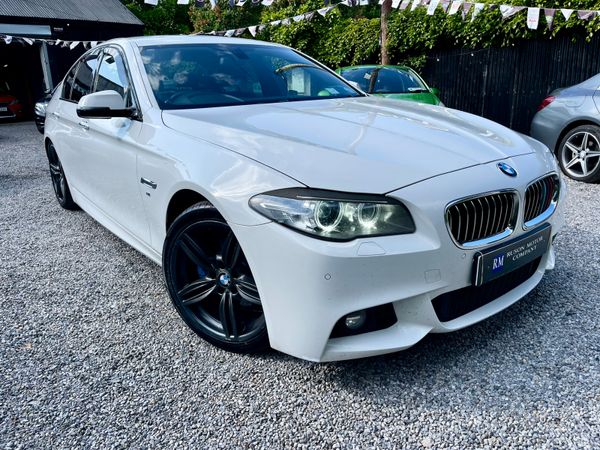 BMW 5-Series Saloon, Diesel, 2015, White
